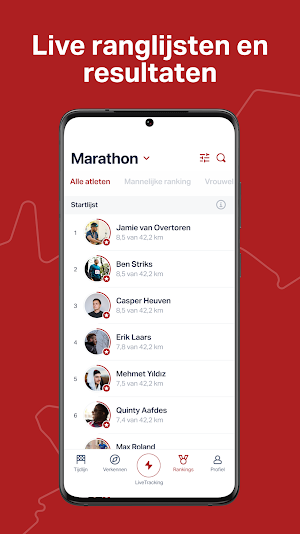 TimingExpress Event App Screenshot 3