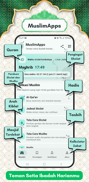 MuslimApps: Quran & Prayer Screenshot 0