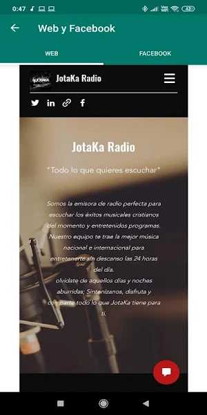 Radio Jotaka Screenshot 0
