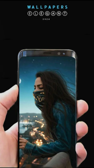 خلفية فتاة القمر بذكاء الصناعي Screenshot 0