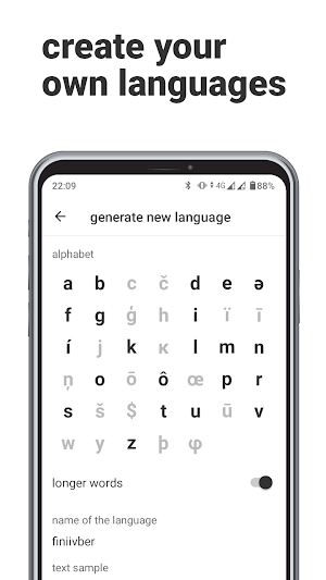 langen | create your own language Screenshot 0