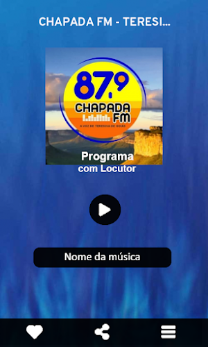CHAPADA FM - TERESINA DE GOIÁS Screenshot 0