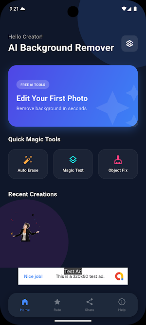 AI Background & Object remover Screenshot 0