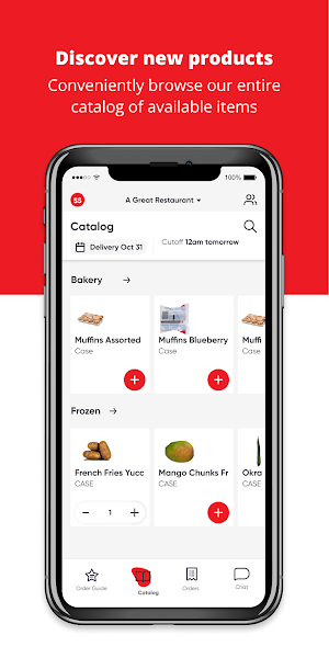 AR Foodservice Screenshot 1