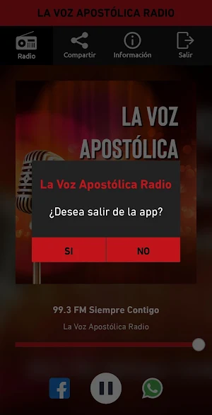 La Voz Apostólica Radio Screenshot 2
