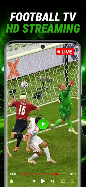 Live Football TV Streaming Screenshot 1