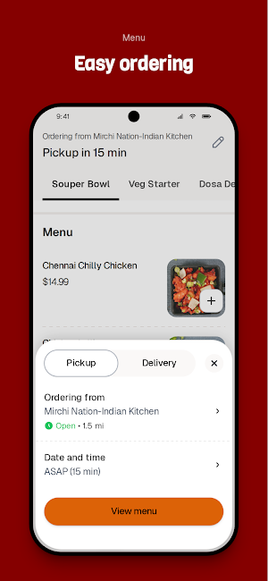 Mirchi Nation-Indian Kitchen Screenshot 2