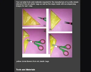craft flowers from plastic Screenshot 2