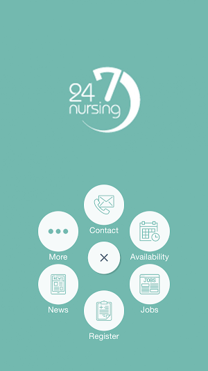 twenty four seven nursing Screenshot 0