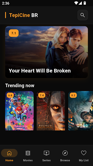 TepiCine BR: Cinema em Casa Screenshot 2