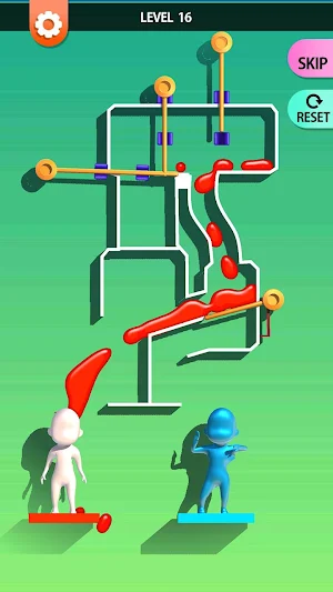Color The Man : Water Flow Game Screenshot 3