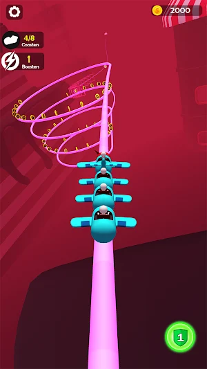 Clash Roller Coaster Screenshot 1