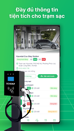 ICORP Charger:Trạm sạc xe điện Screenshot 1