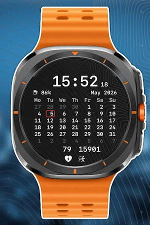 nbWatch Calendar Pro (Monday) Screenshot 1