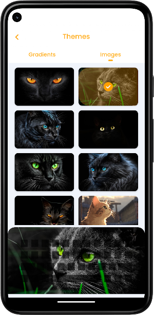 Black Cat Keyboard Theme Screenshot 1