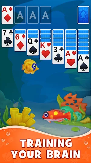 Solitaire Fishing Screenshot 1