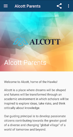 Alcott Parents Screenshot 2