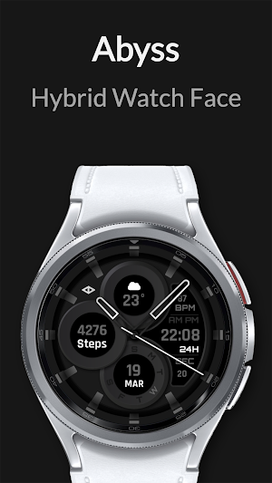 Abyss: Hybrid Watch Face Screenshot 2