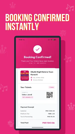 PassGhar: Concerts & Tickets Screenshot 3