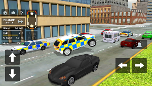 City Police Car Driving Chase Screenshot 2