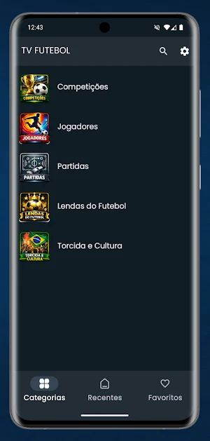 TV Futebol Brasil Ao Vivo Screenshot 3
