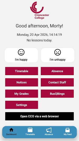 MyCCO Screenshot 1