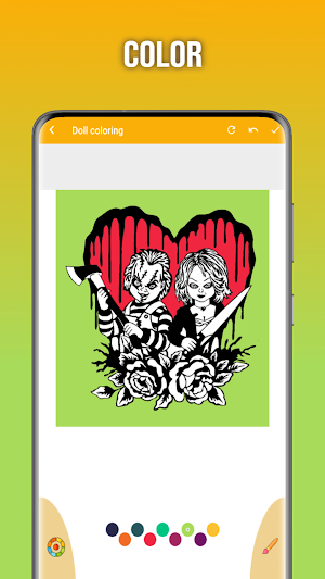 Chucky The Killer Doll drawing Screenshot 0