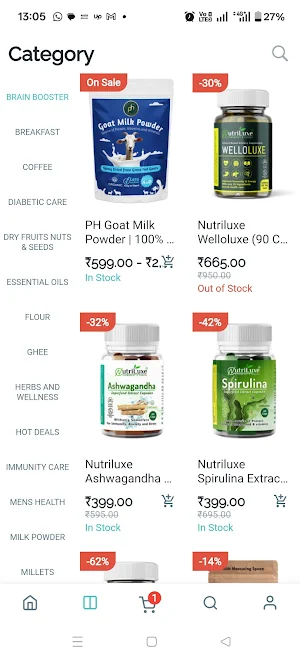 PH Organic and Wellness store Screenshot 2