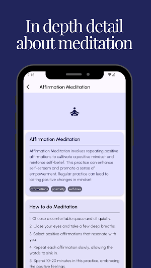 MindWell : Meditation Tracker Screenshot 3
