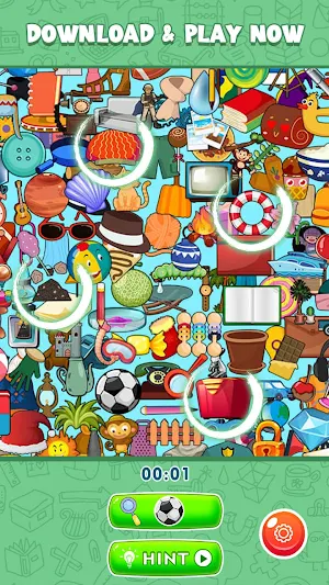 Unlock Find Tap Hidden Objects Screenshot 2