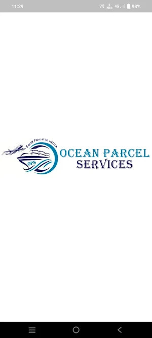 Ocean parcel Services Screenshot 0