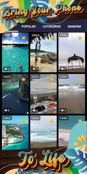 beach backgrounds Screenshot 1