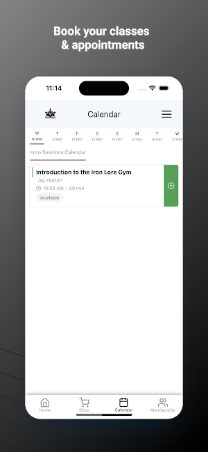 Iron Lore Gym Screenshot 2