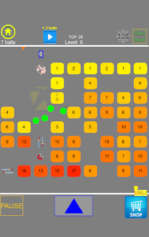 Balls Hits Bricks Screenshot 1