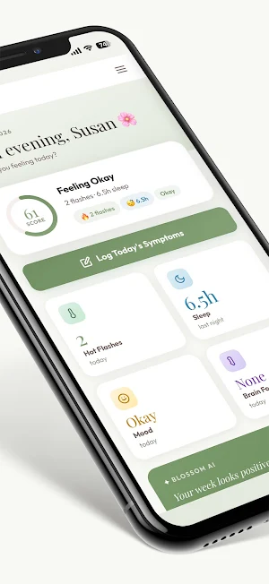 Blossom: Menopause Companion Screenshot 1