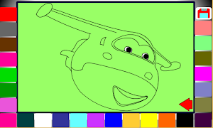 Planes Coloring Game Screenshot 0