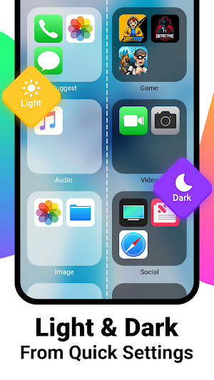 Launcher iOS 17 Screenshot 2