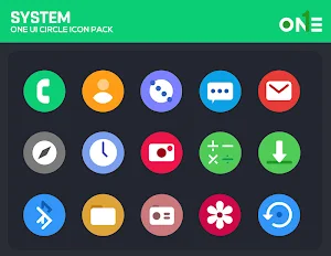 OneUI Circle Icon Pack - S10 Screenshot 0