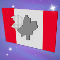 Flags 3D Pixel Art Coloring