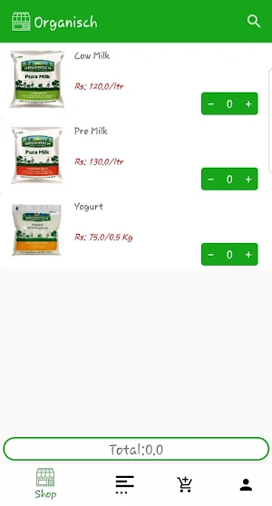Organisch Screenshot 1