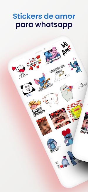 Stickers de amor para WhatsApp Screenshot 0