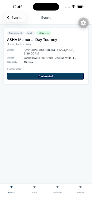 VHU - Veterans Hockey United Screenshot 2