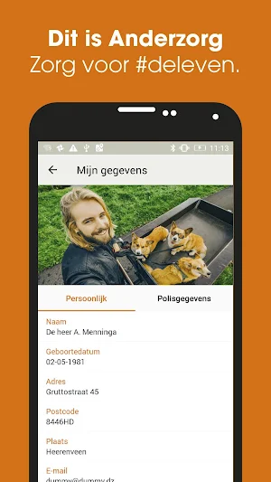 Anderzorg app Screenshot 3