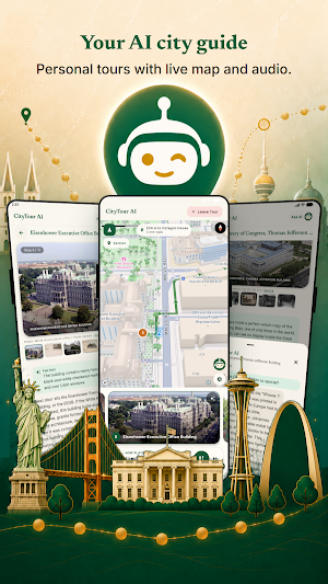CityTour AI: Walking Tours Screenshot 0