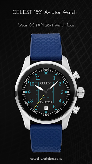CELEST1821 Aviator Watch Screenshot 1