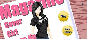 Magazine Cover Girl Dress Up Screenshot 0