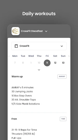 CrossFit Steadfast Screenshot 3