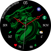 Dragon Watch Face Wear OS