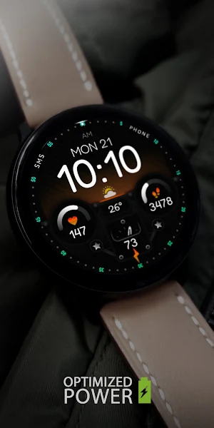 Dream 107 - Digital Watch Face screenshot 1
