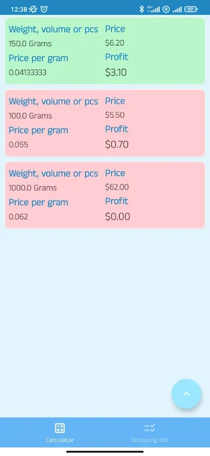 Profit Calculator Screenshot 3